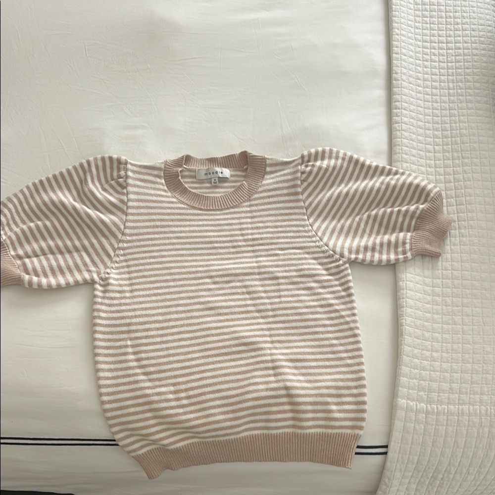 Striped Beige women’s sweater